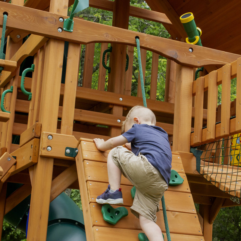 Gorilla Playsets Treasure Trove II Swing Set & Reviews Wayfair